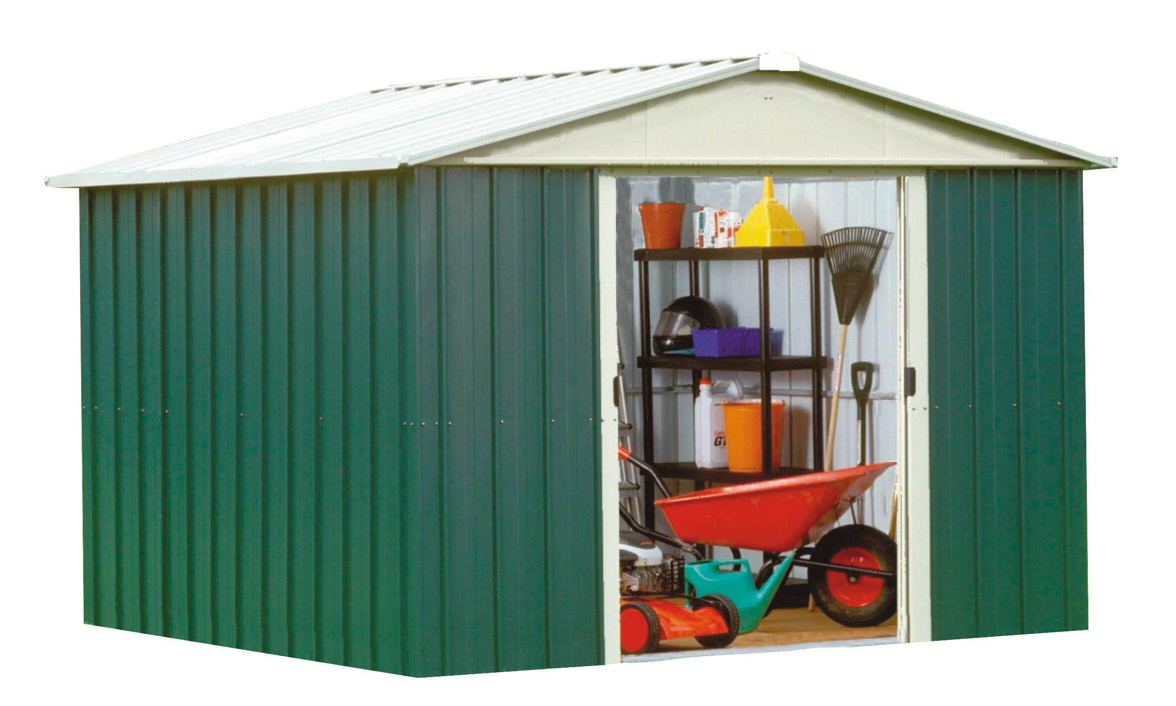 Abri de jardin métal 7.18 m² - YARDMASTER