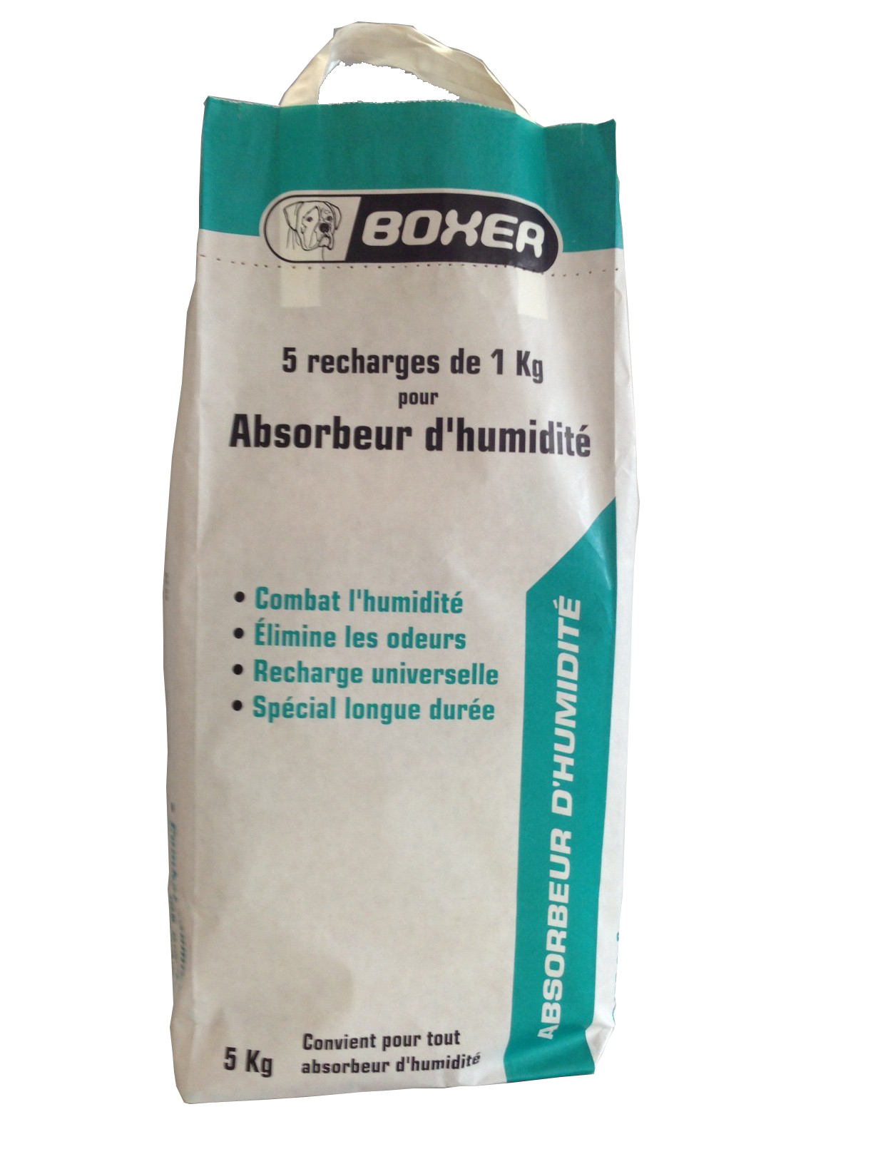 Recharge sac 5 x 1 kg pour absorbeur d'humidité