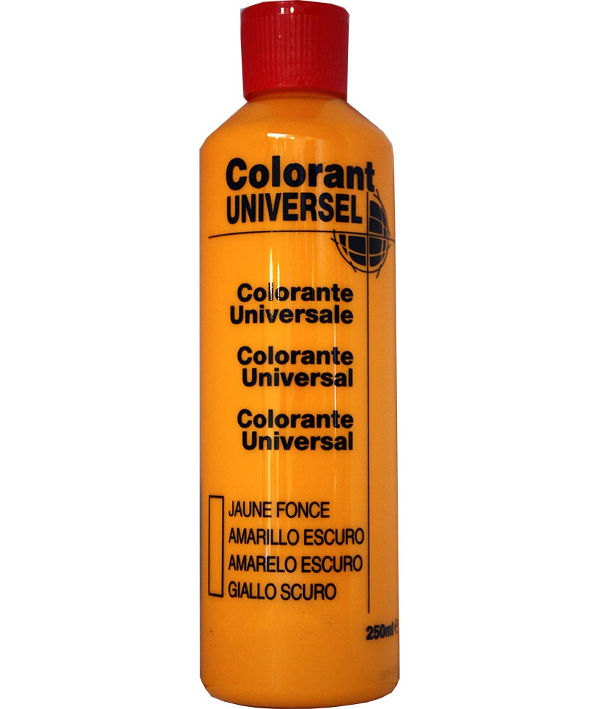 Colorant universel pour peinture jaune foncé 250ml