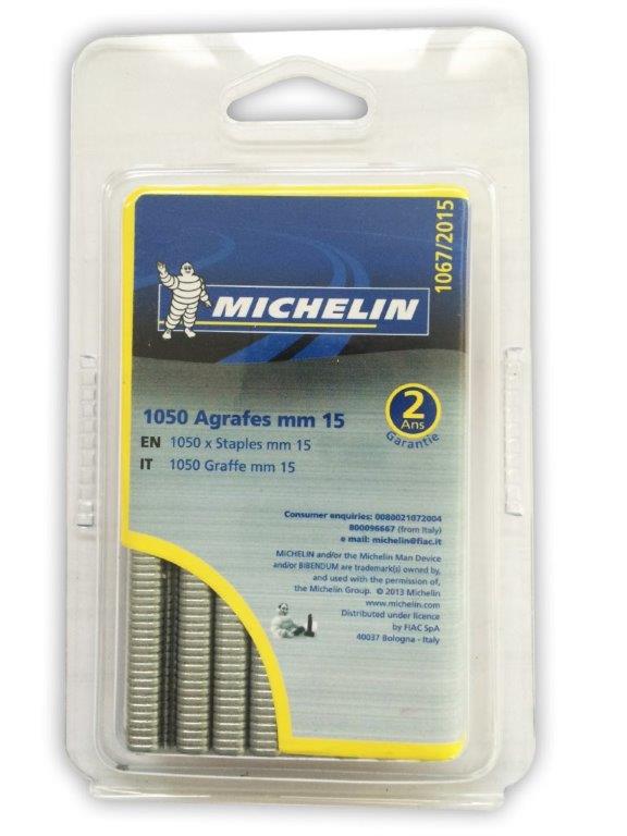 1050 agrafes 25mm pour agrafeuse sur compresseur - MICHELIN