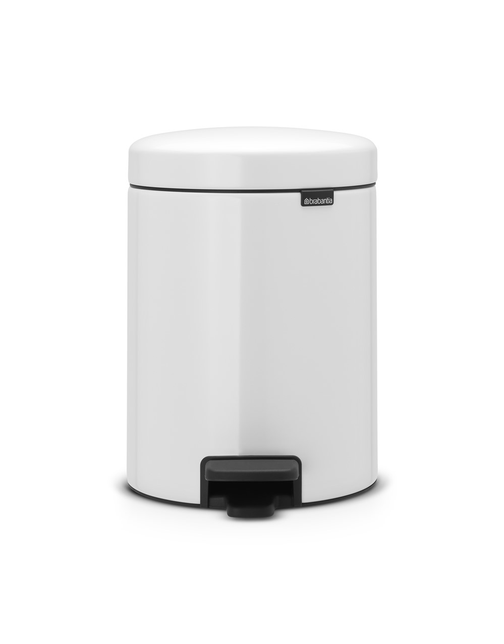 Poubelle à Pédale New Icon 5L Blanc - BRABANTIA