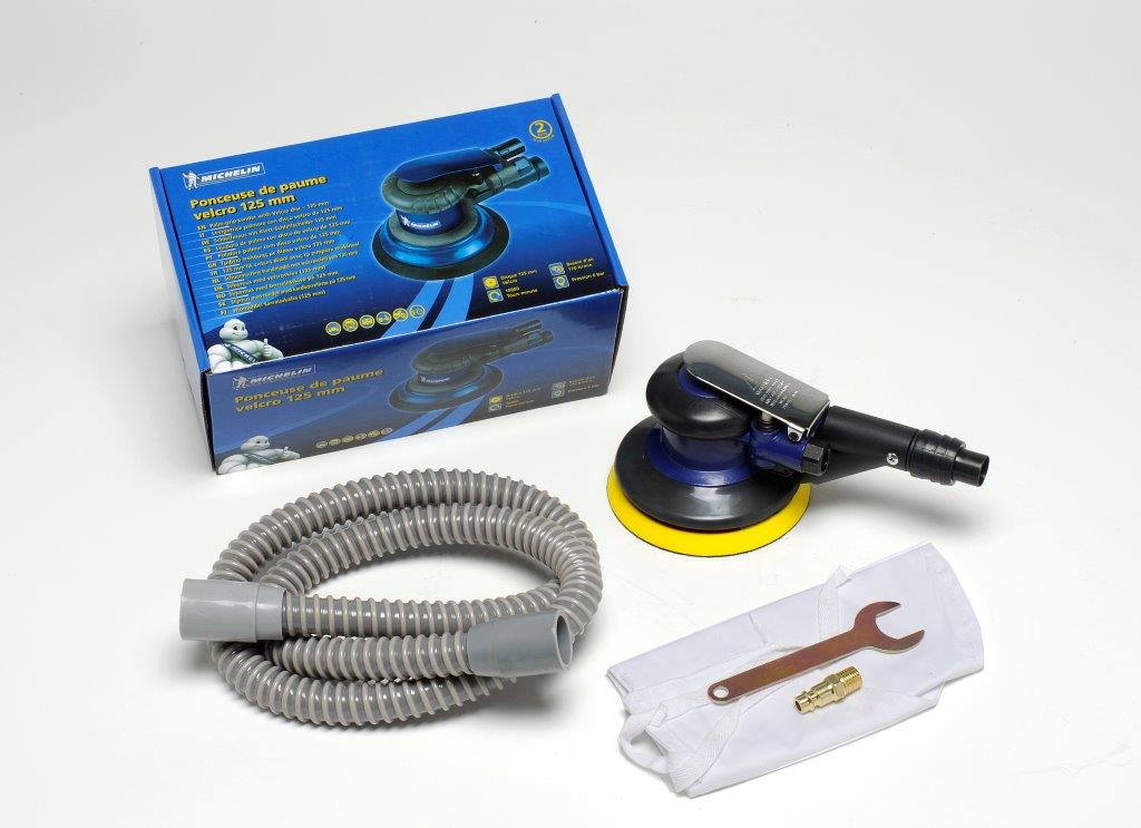 Ponceuse paume orbitale excentrique 125mm pour compresseur - MICHELIN