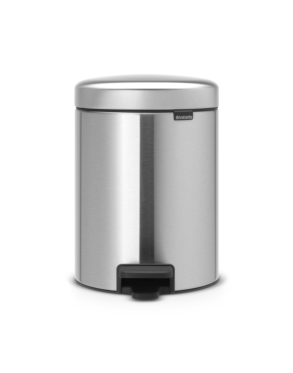 Poubelle à Pédale New Icon 5L Argent - BRABANTIA