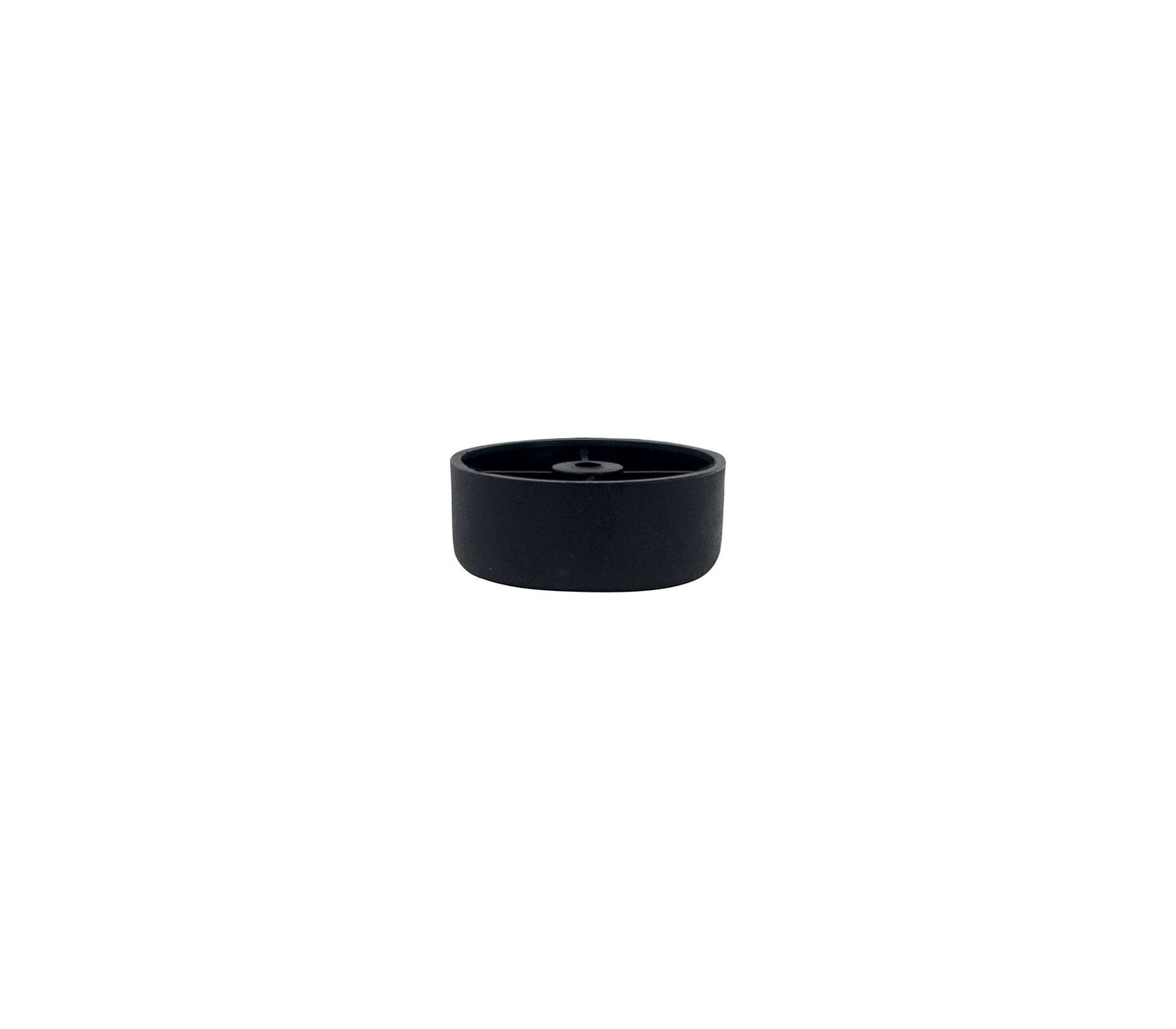 Pied de meuble cylindrique noir H.25 Ø60 mm - BAR PLUS