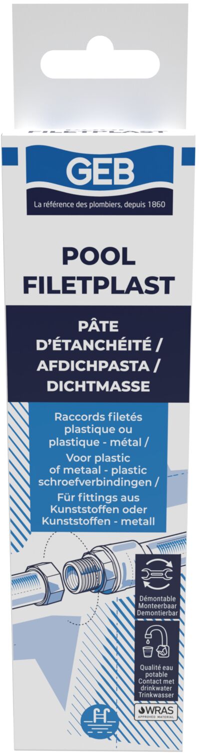 POOL FILETPLAST EAU POTABLE ETUI TUBE 100G