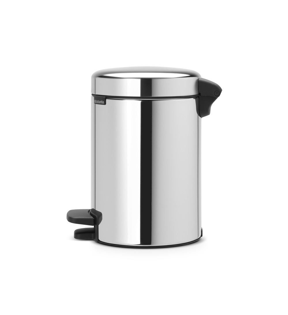 Poubelle à Pédale New Icon 3L Argent - BRABANTIA