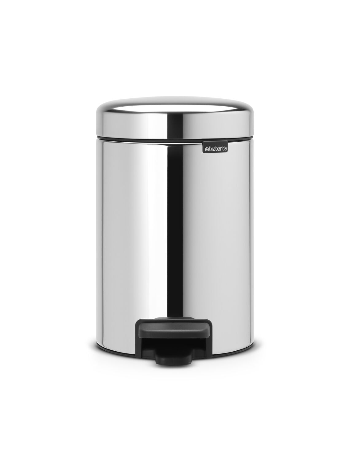 Poubelle à Pédale New Icon 3L Argent - BRABANTIA