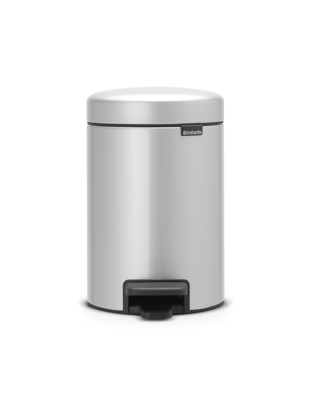Poubelle à Pédale New Icon 3L Gris - BRABANTIA