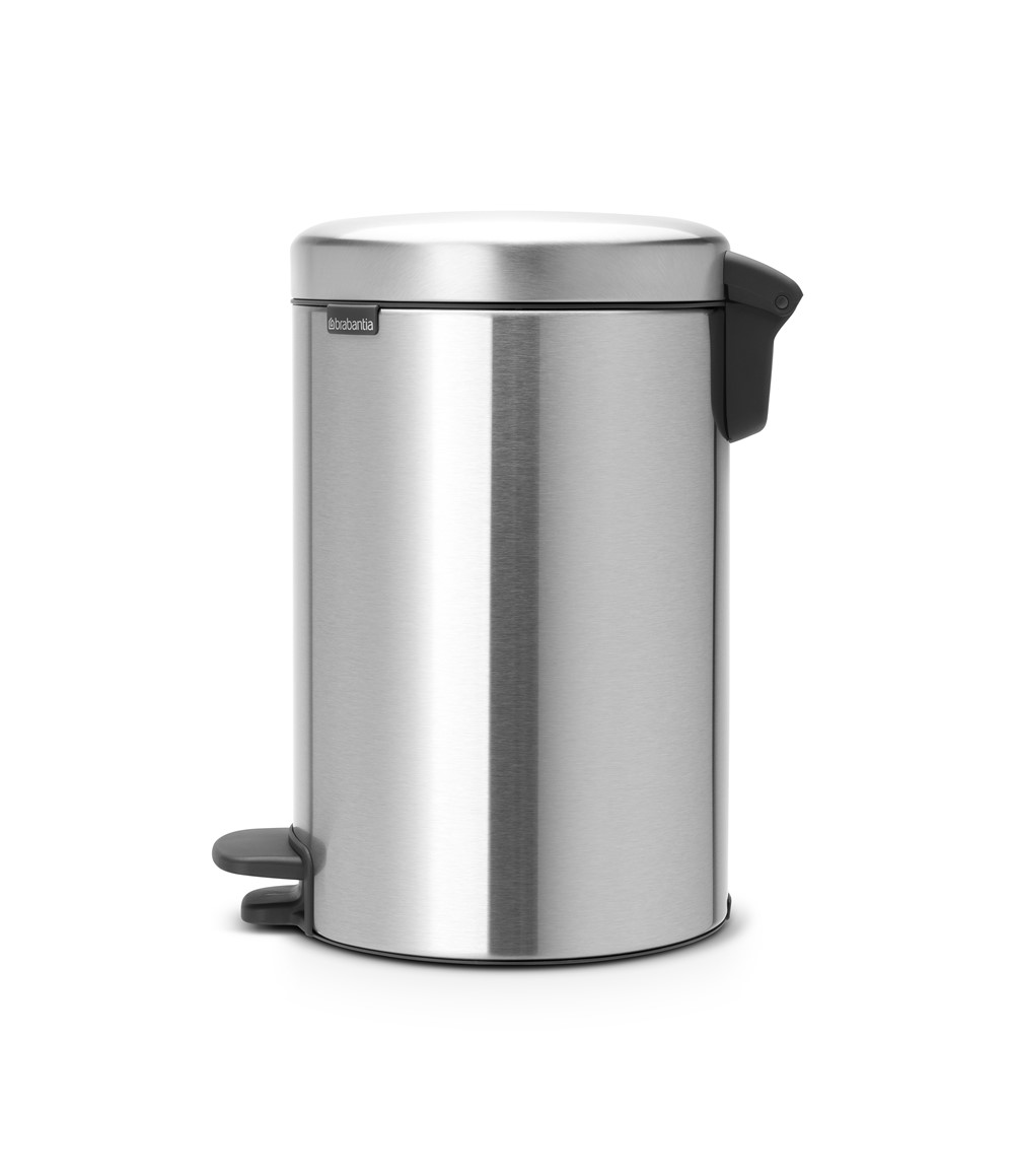 Poubelle à Pédale New Icon 12L Argent - BRABANTIA