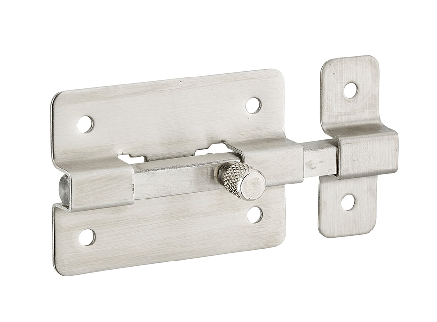 Targette inox pêne plat 50mm - THIRARD