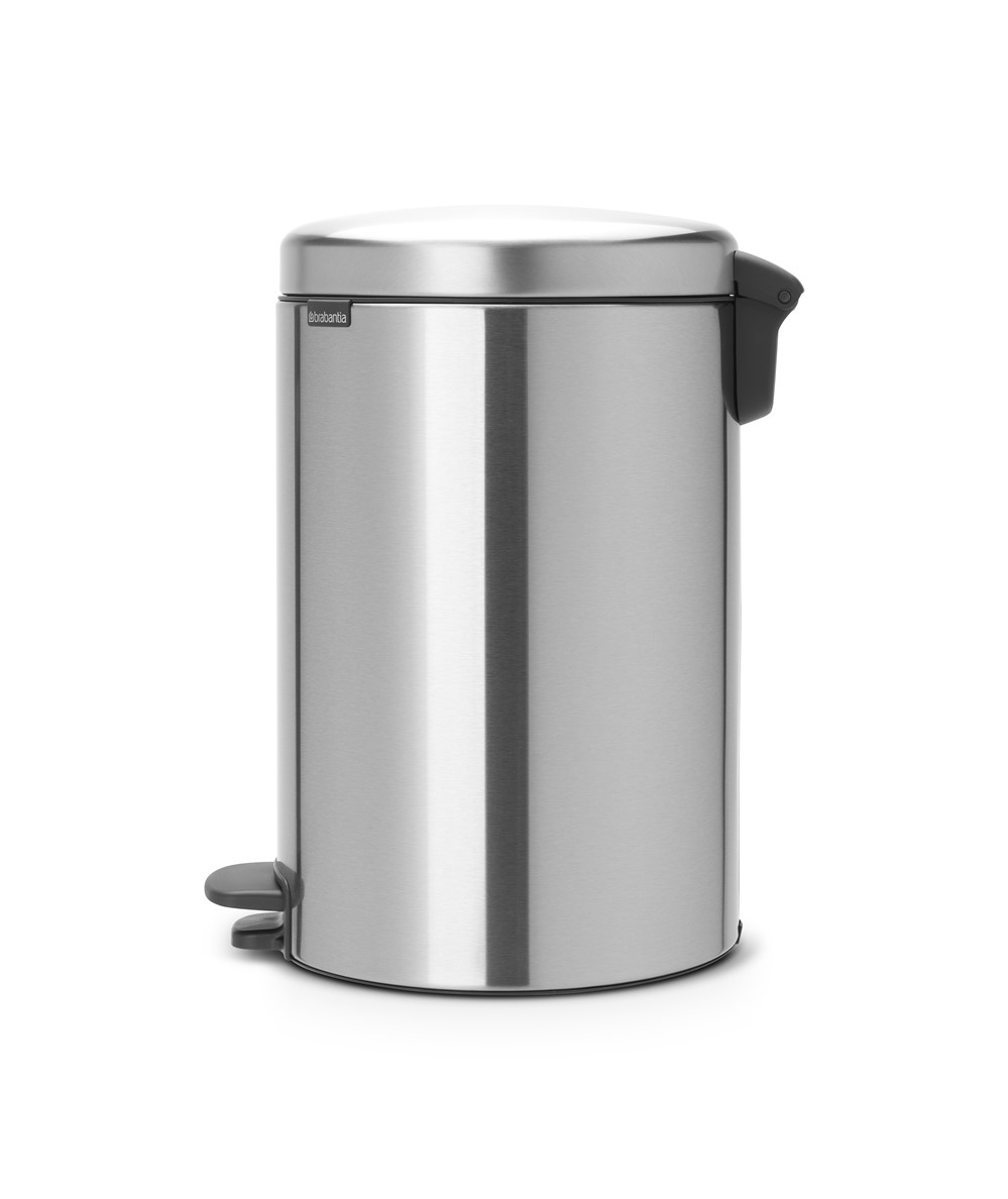 Poubelle à Pédale New Icon 20L Argent - BRABANTIA