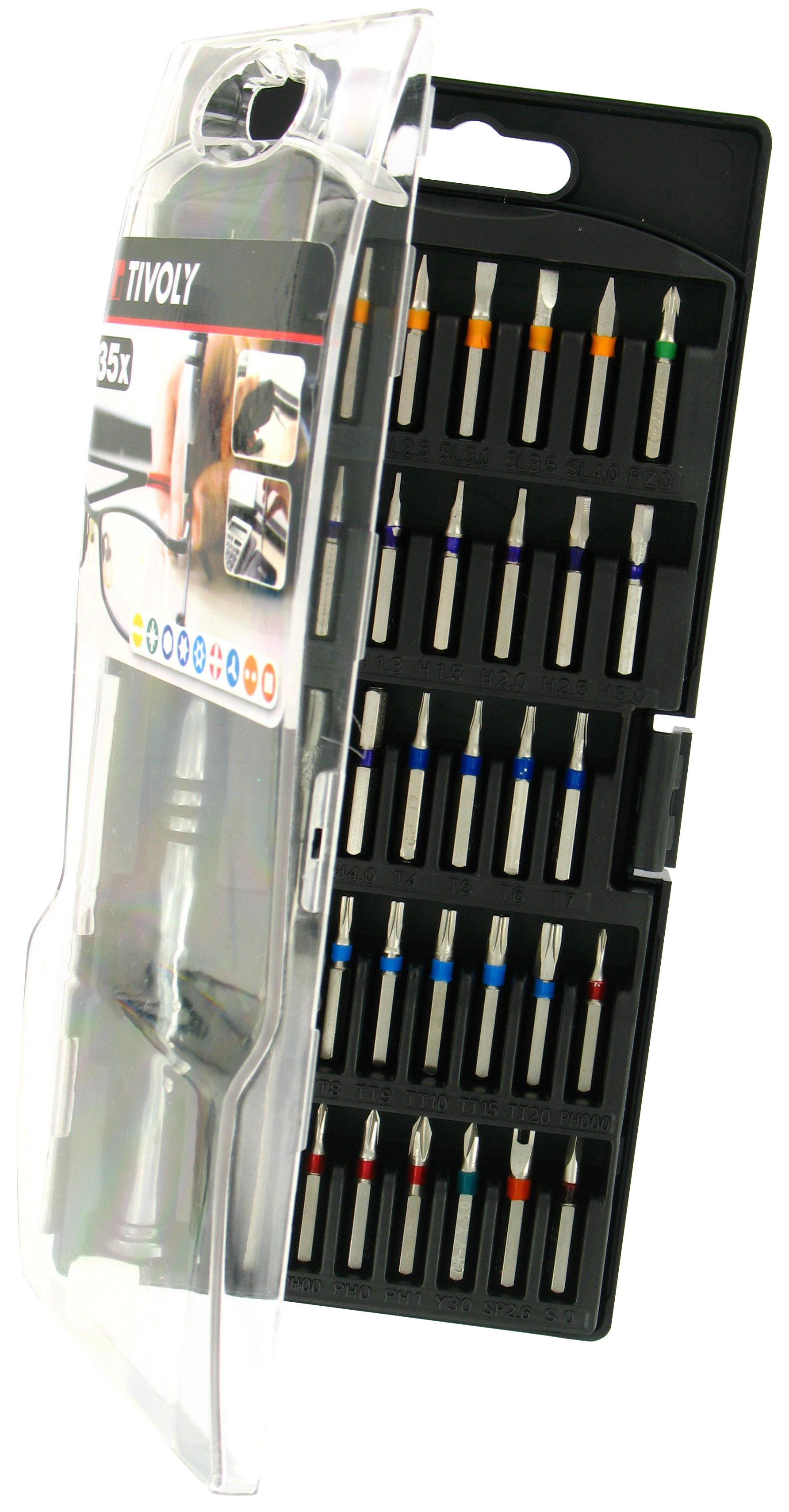 Coffret 35 embouts de vissage précision - TIVOLY