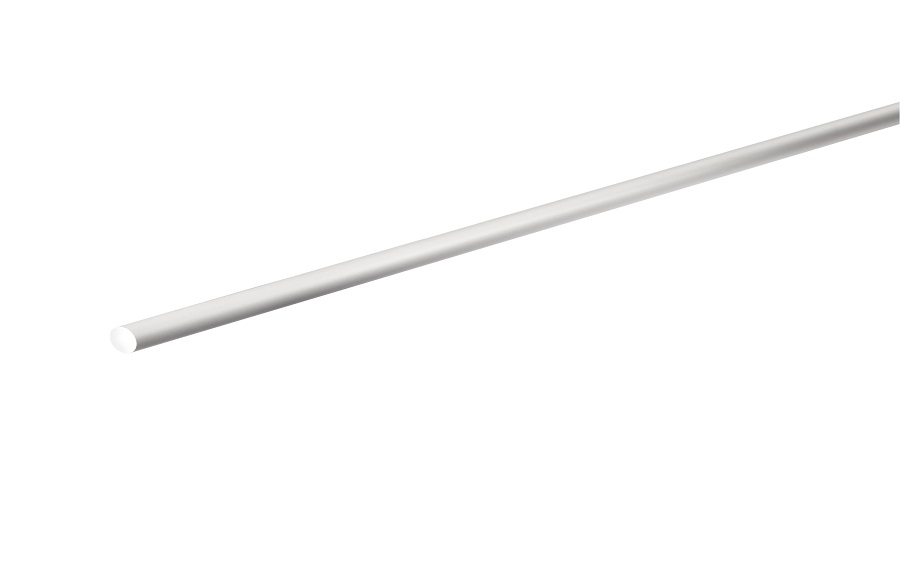 Tube rond plein alu anodisé argent mm. 8 - ARCANSAS