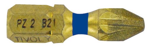 Embouts de vissage Pozidriv 1 Diamant - TIVOLY