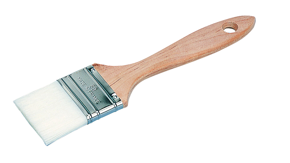 Brosse plate à lessiver et à dégraisser