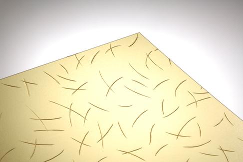 Plaque motif croissant miel 100 x 100 cm +/- 2.5mm
