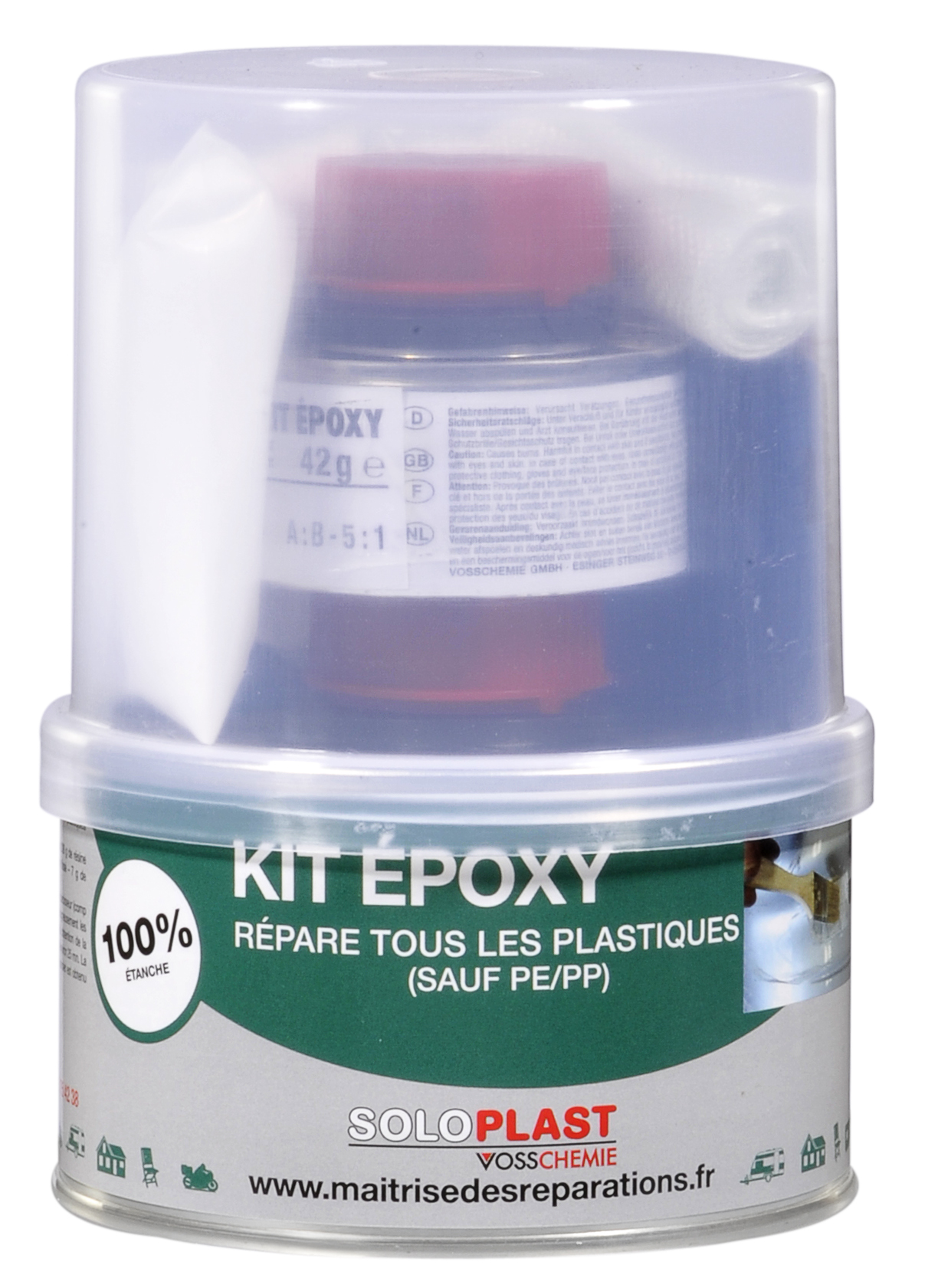 kit de réparation époxy - SOLOPLAST