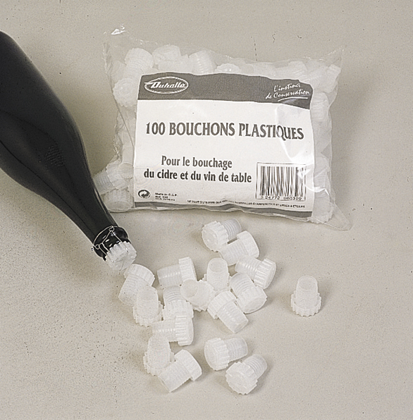100 Bouchons Plastique - DUHALLE