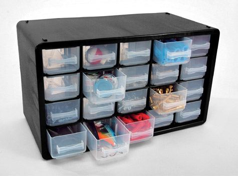 casier plastique 20 tiroirs - RAACO