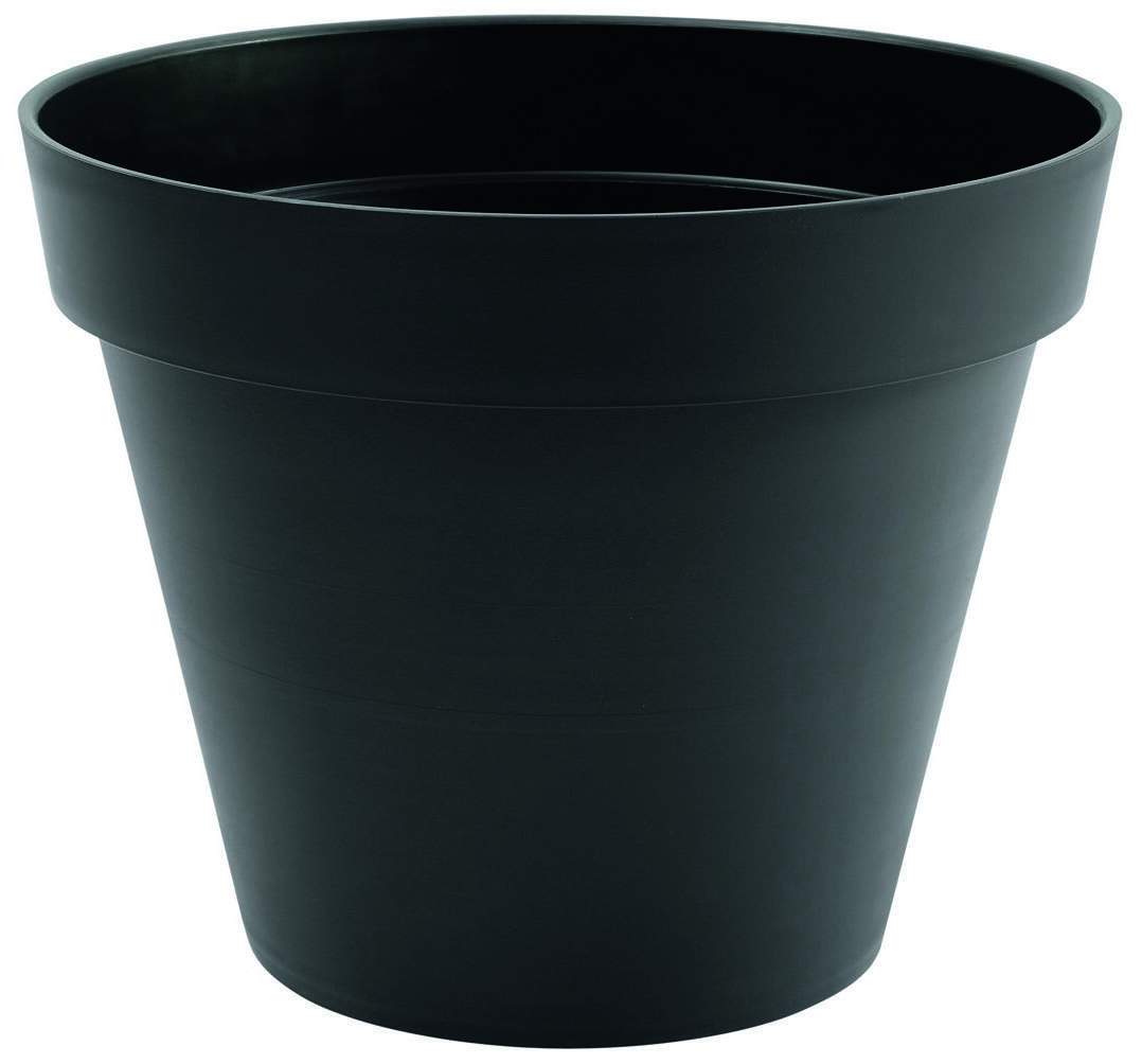 Pot Toscane Ø48xH.40cm Gris Anthracite - EDA