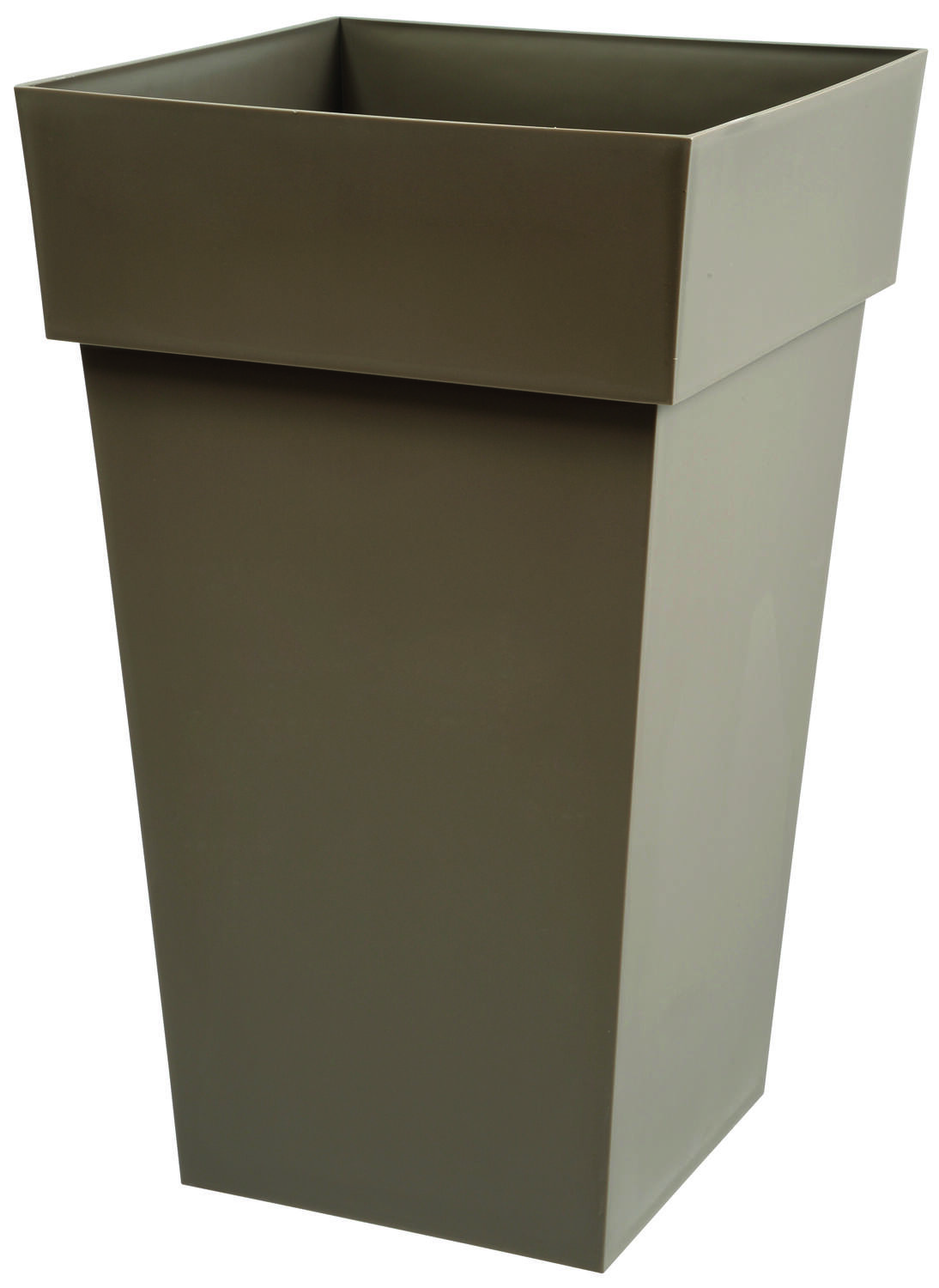Pot Toscane carré XXL taupe - EDA