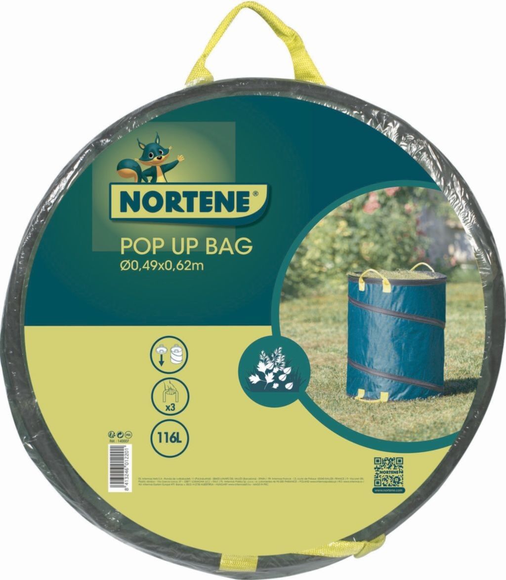Pop-up bag - 116L - vert - NORTENE