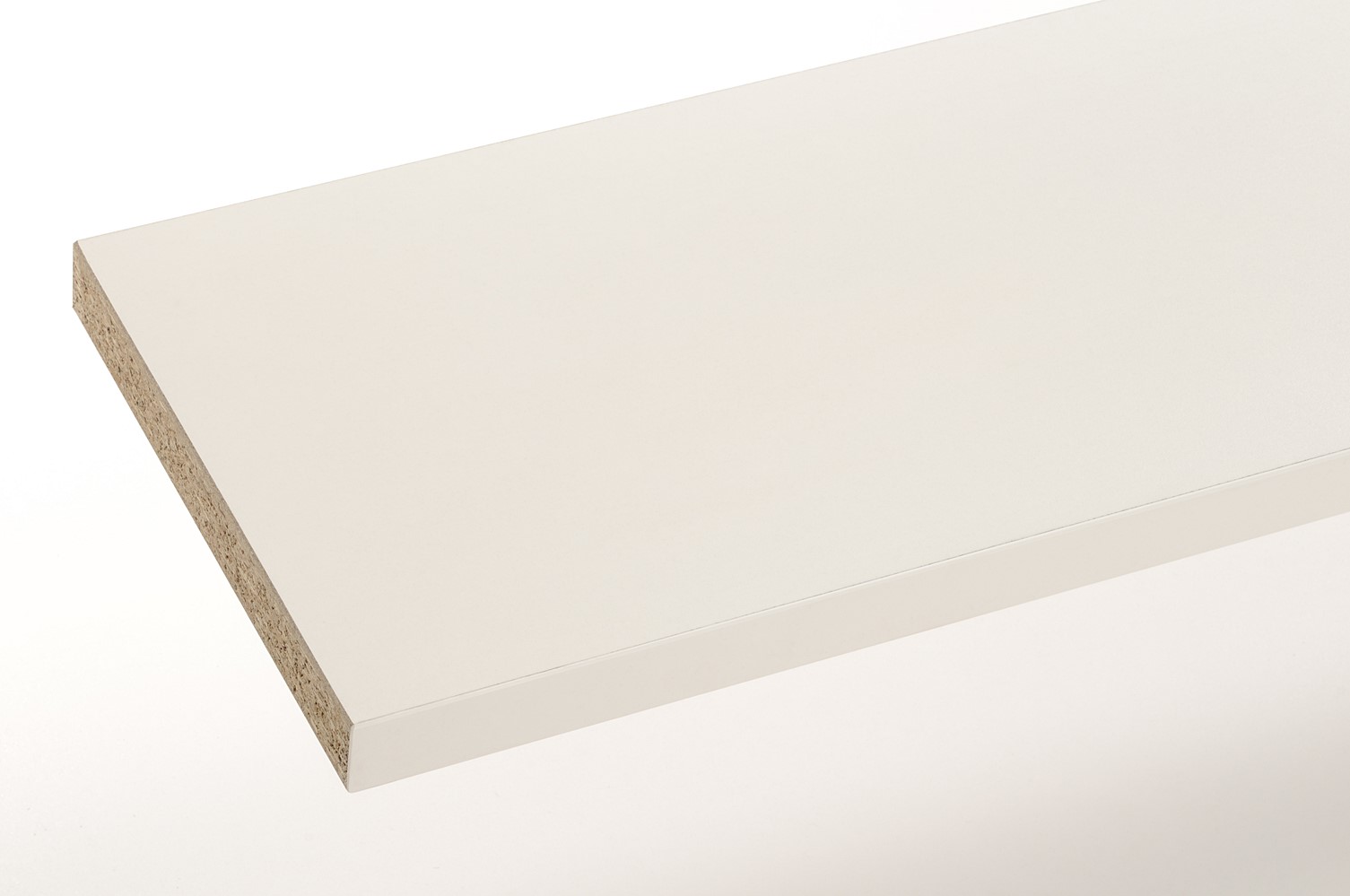 Tablette Mélaminée Blanc 200x40x1,6cm