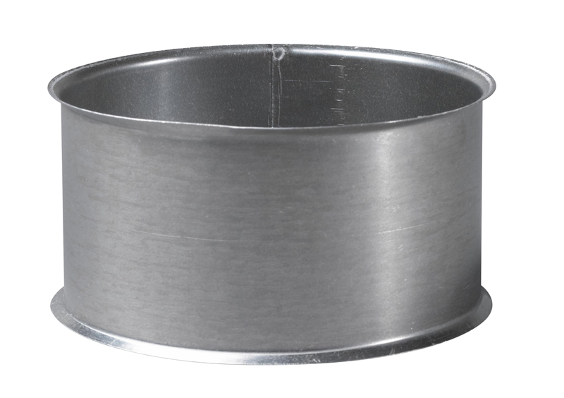 Manchette gris mat aluminié ∅139mm - TEN