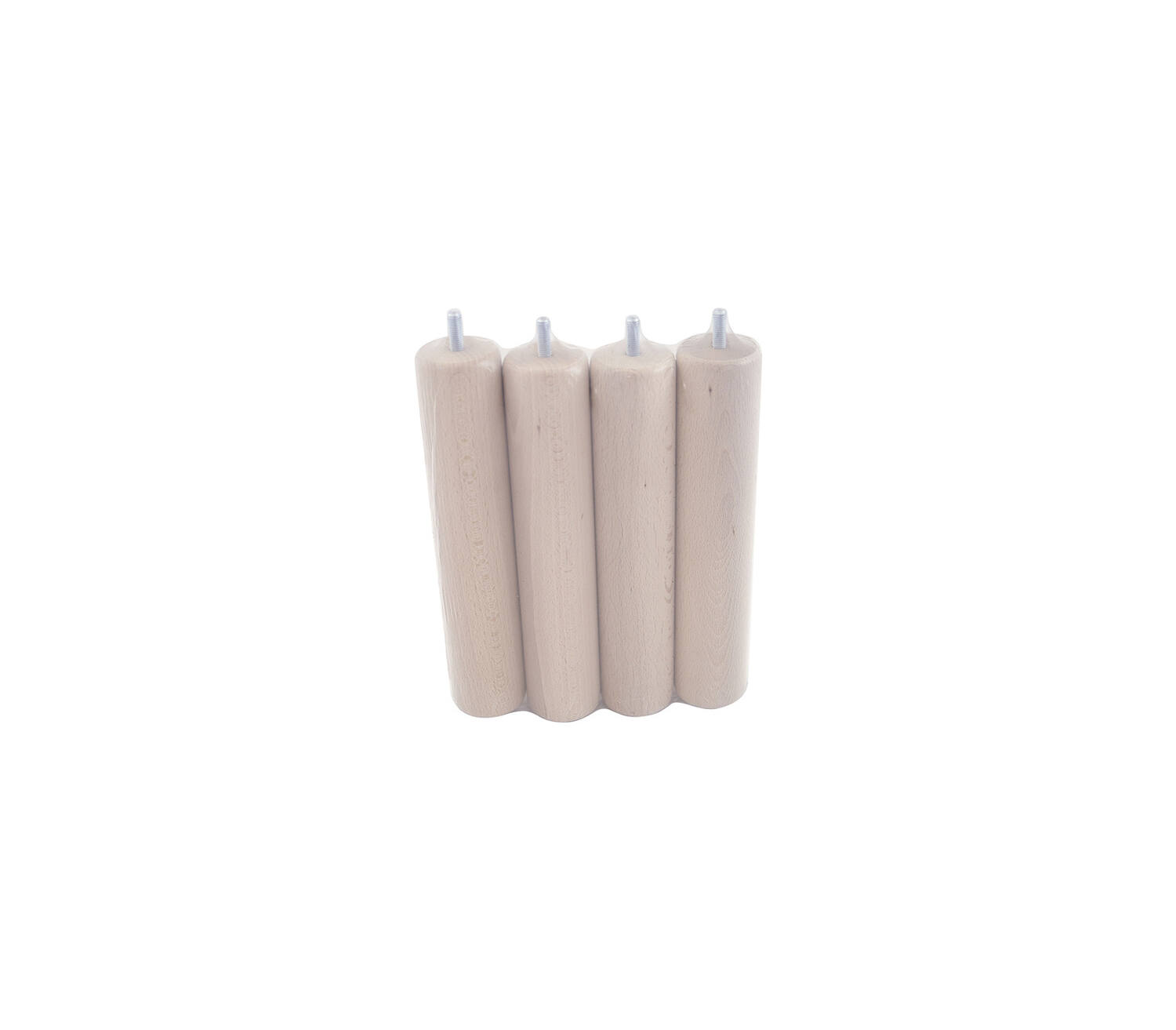 Pied cylindrique brut h.250 Ø50 mm - x4 - BAR PLUS