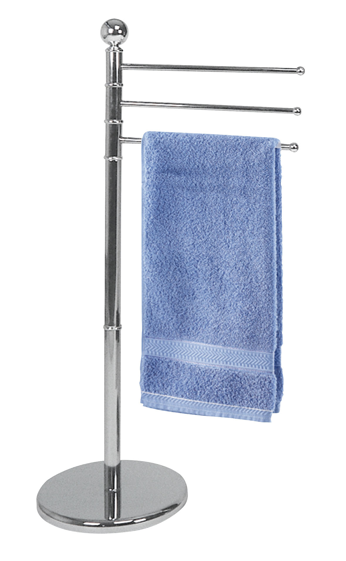 Porte-serviettes chromé métal 3 barres - WENKO