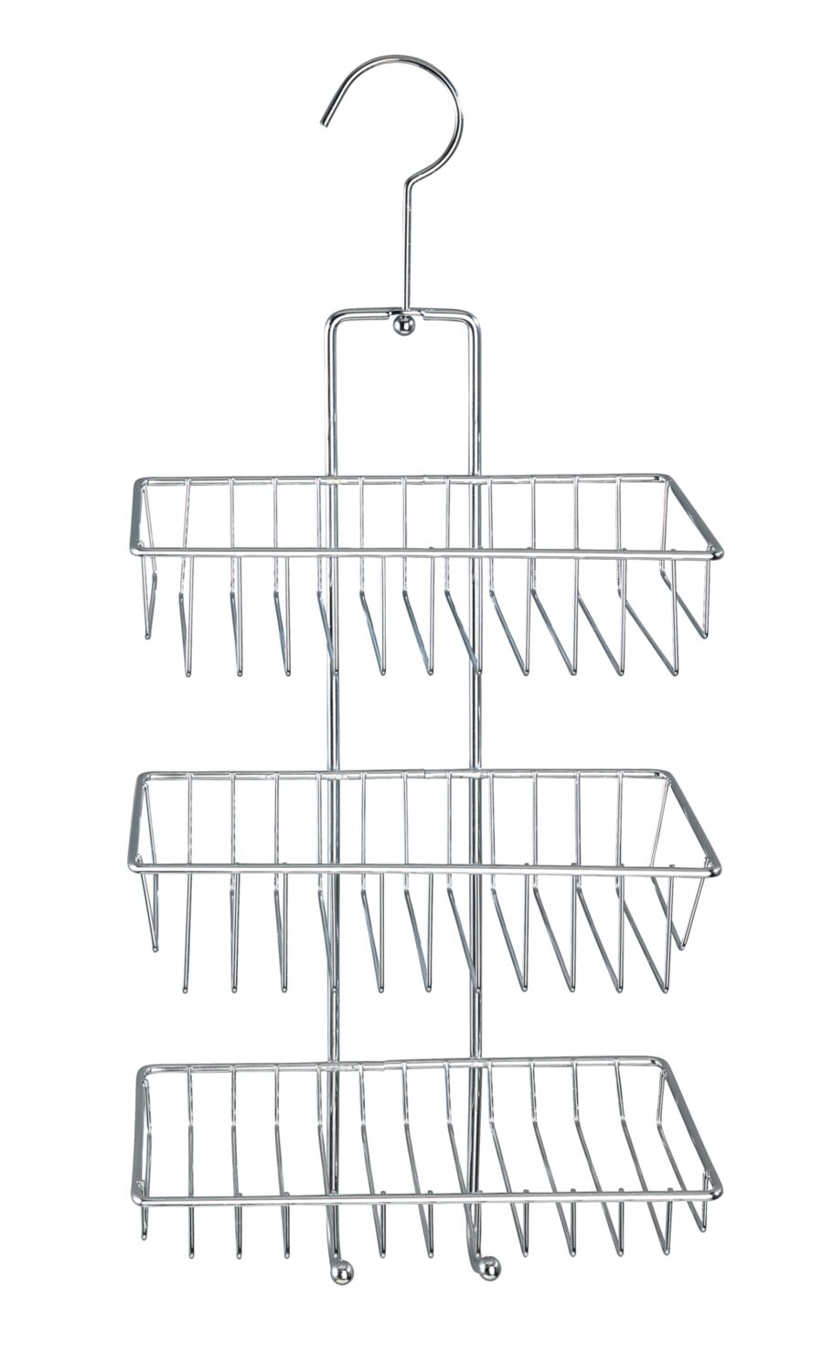 Etagère filaire douche Nivala chromé 3 niveaux - WENKO