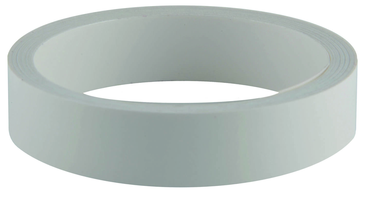 Bande de chant mélaminée auto-adhésif blanc 19mm x 5ml