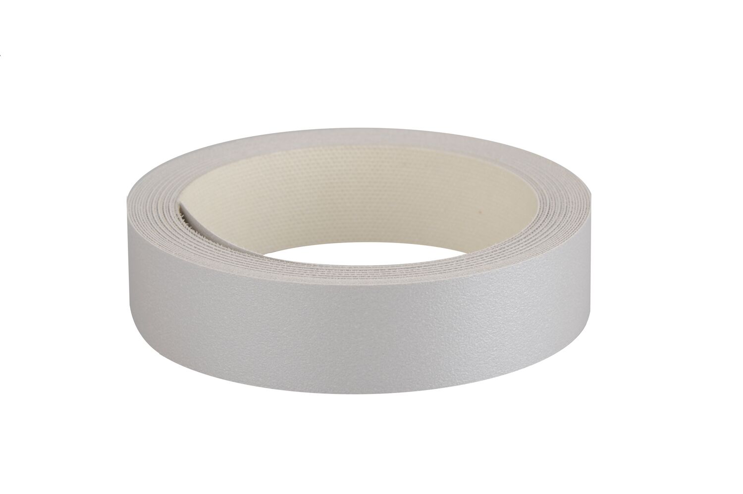 Bande de chant mélaminée auto-adhésif gris alu 19mm x 5ml