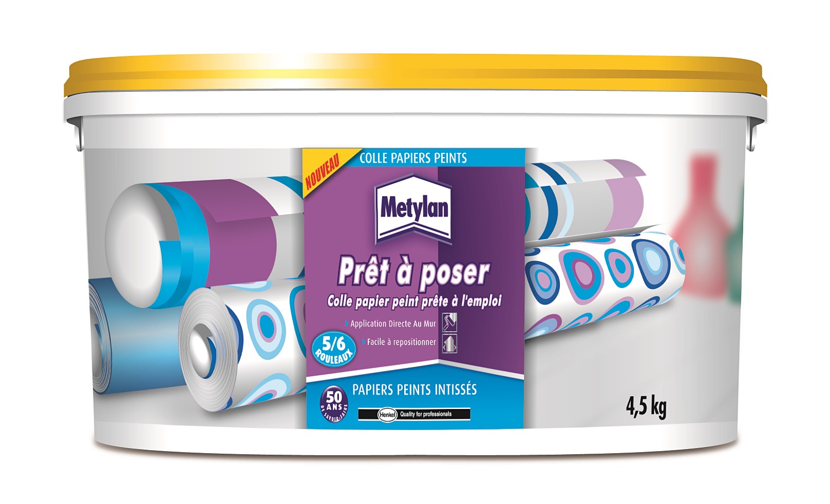 Colle Prêt à Poser 4,5kg - METYLAN