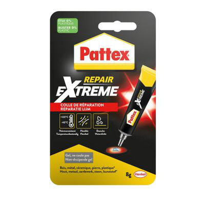 Colle multiusage 100% Repair Gel 8gr - PATTEX