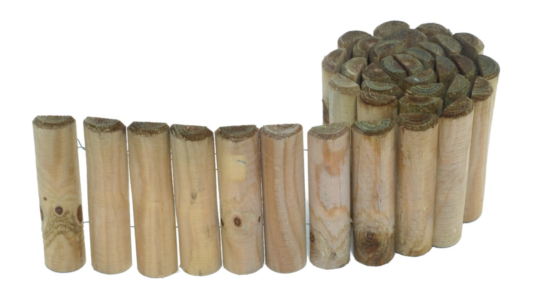 Bordure Demi Rondins - CERLAND