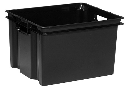 Bac de rangement vulcano 30l - dim: 36,3 x 42,5 x 26,3 cm - ALLIBERT