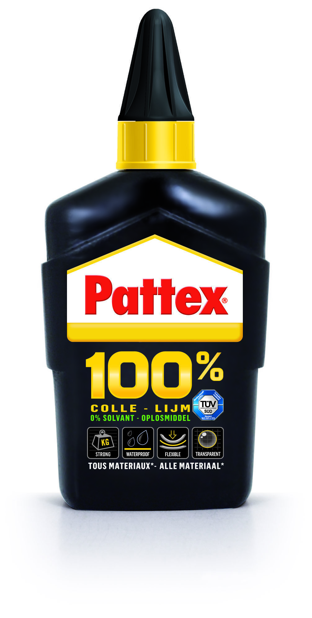 Colle multiusage 100% Colle Transparente 100gr - PATTEX