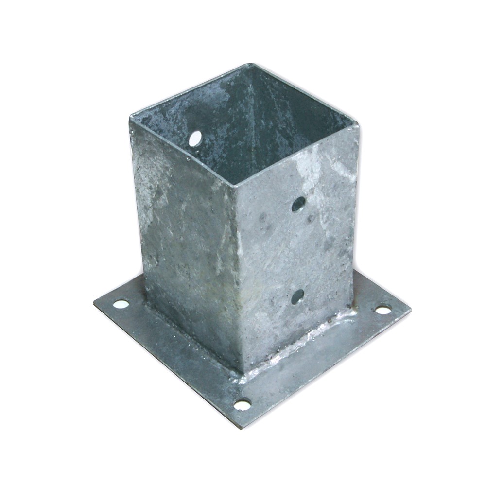Support à poser pour poteau de 9 x 9 cm - INTO THE GREEN