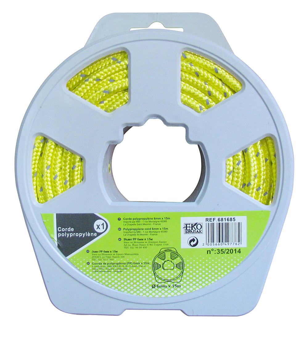 Corde polypropylène 15m