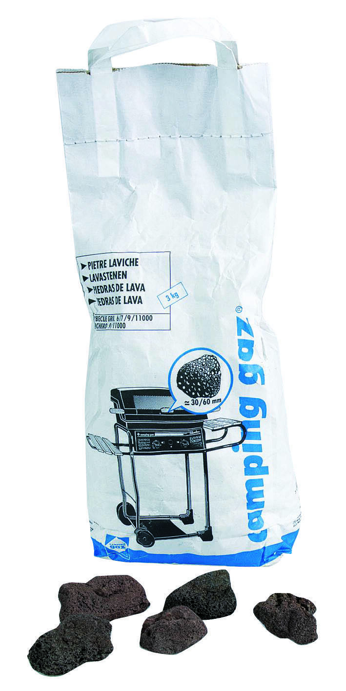Sac 3Kg Pierres de lave Gros calibre - CAMPINGAZ
