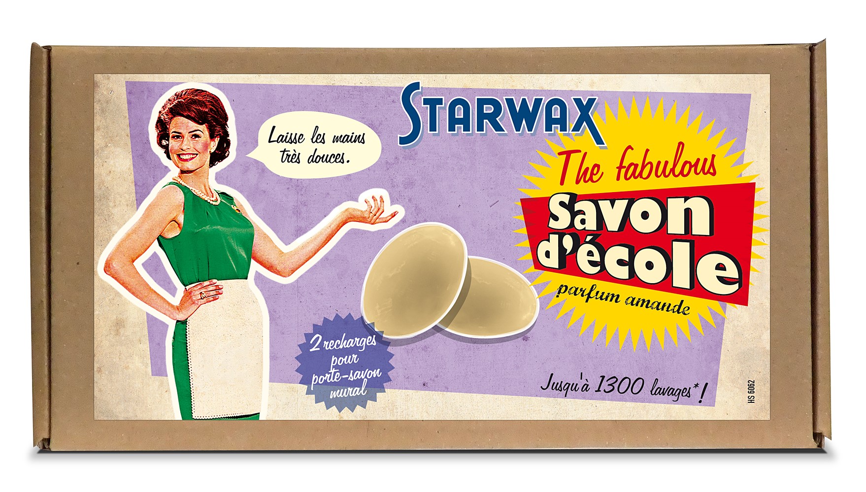 2 recharges savons d'école Fabulous - STARWAX
