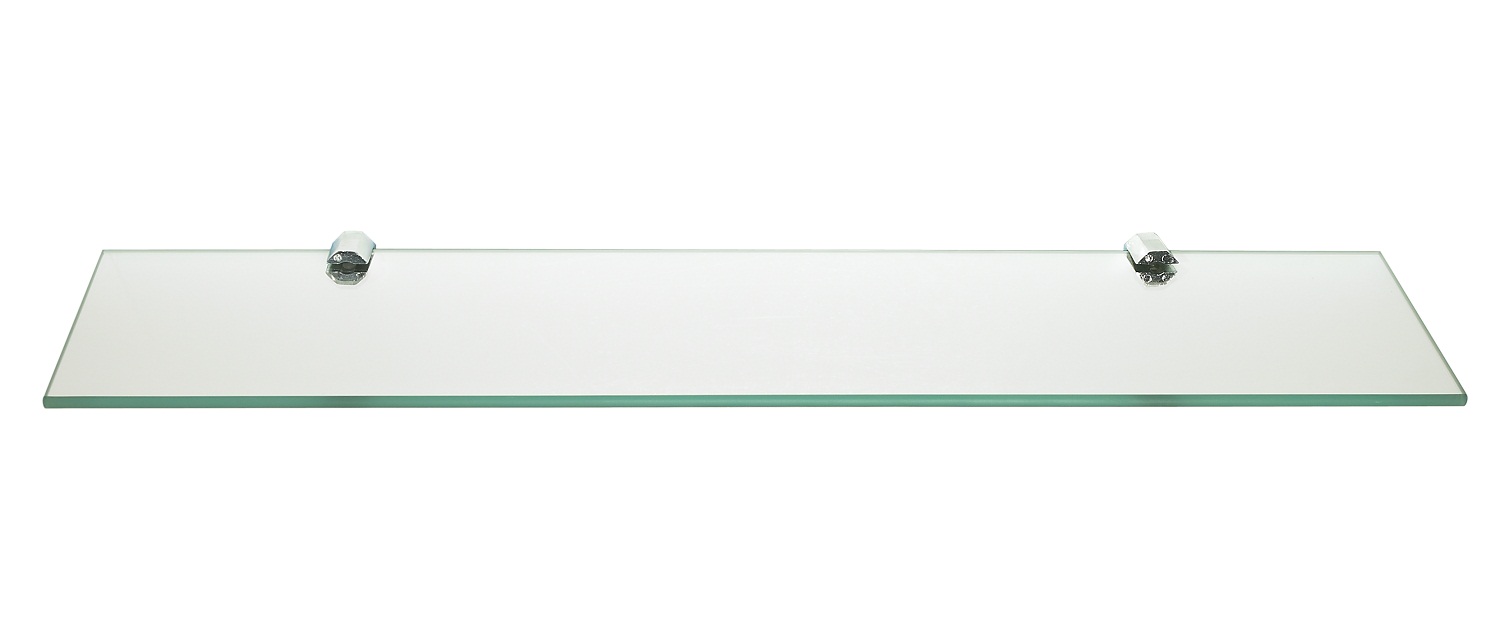 Tablette verre clair romarin 50x12cm - PIERRE PRADEL