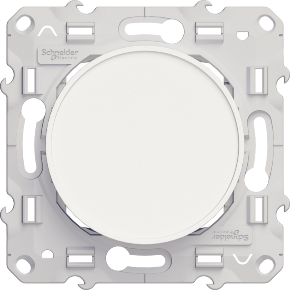 Obturateur à assembler Odace blanc - SCHNEIDER ELECTRIC