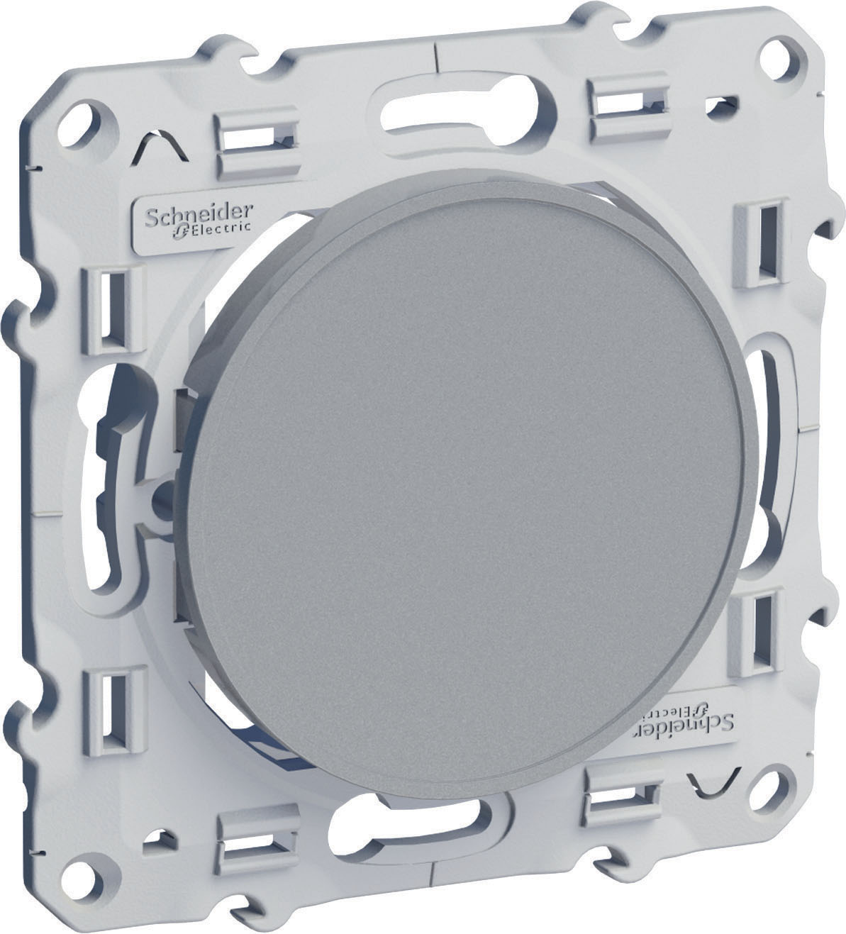 Obturateur Odace aluminium - SCHNEIDER ELECTRIC