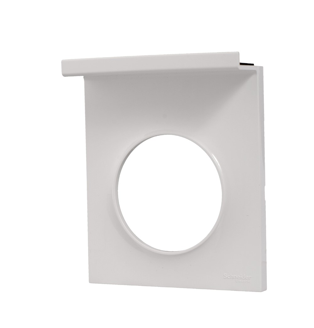 Plaque Odace style blanc support téléphone - SCHNEIDER ELECTRIC
