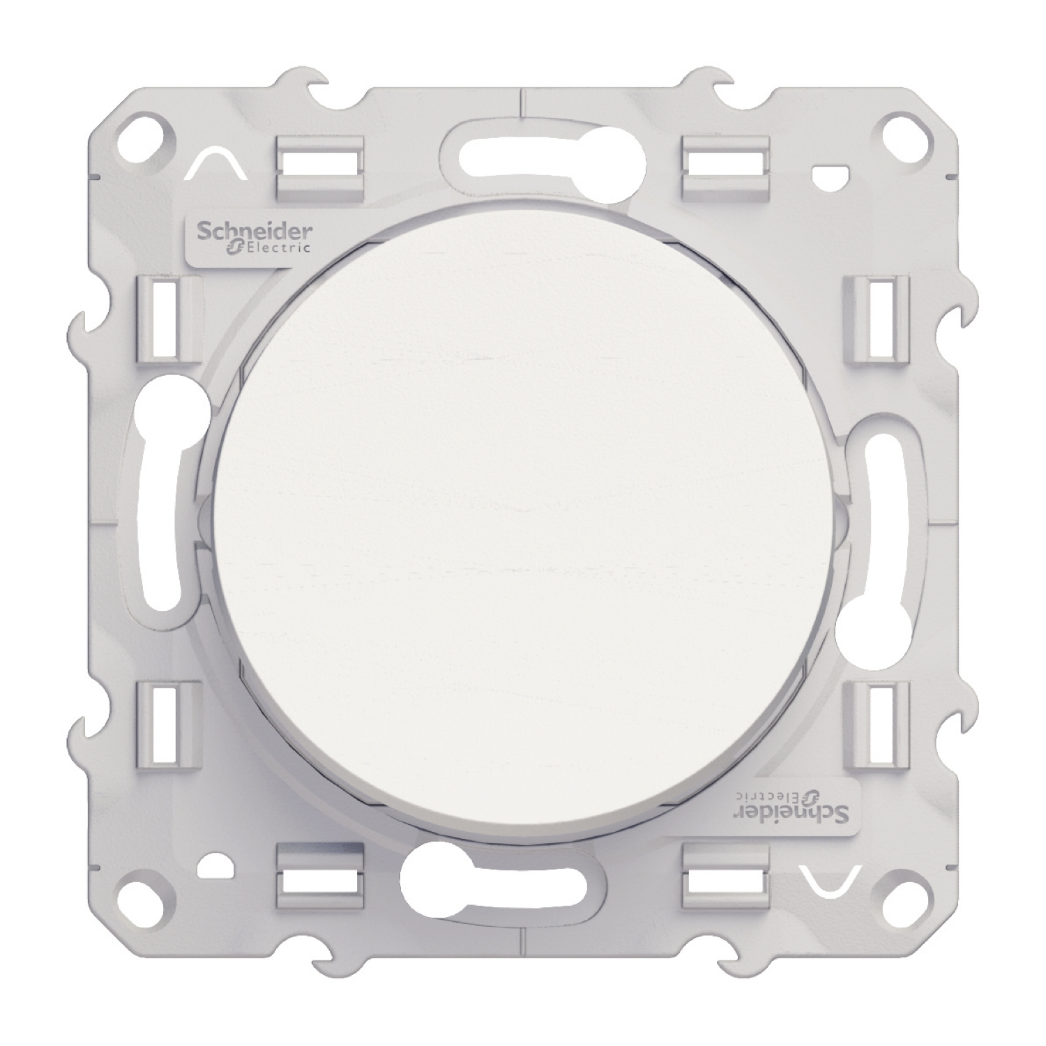 Interrupteur va-et-vient lumineux Odace blanc - SCHNEIDER ELECTRIC