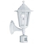 applique extérieur laterna 4 blanc avec détecteur - EGLO