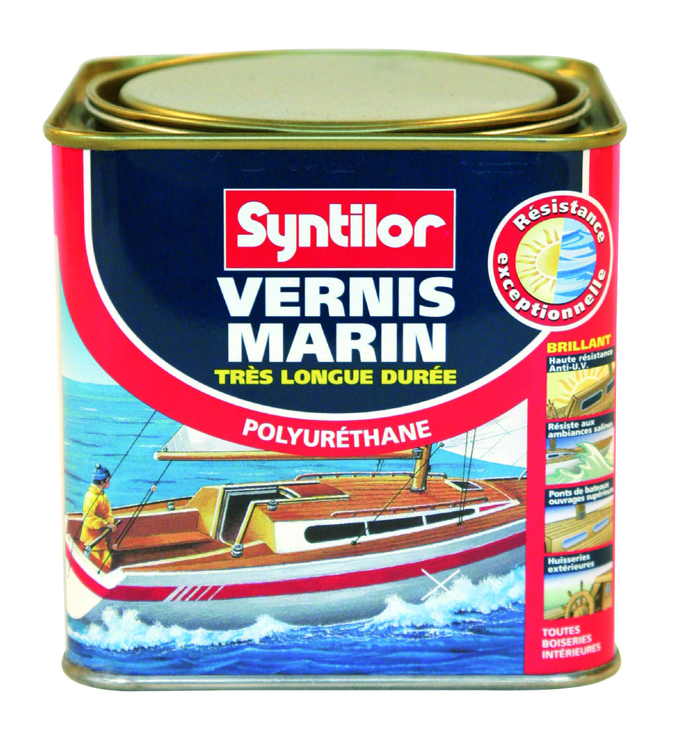 Vernis marin brillant incolore 0,5l - SYNTILOR