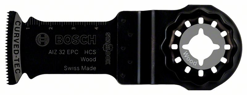 Lame Plongeante HCS Bois Curved-tech AIZ 32 EPC Starlock - BOSCH